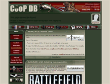 Tablet Screenshot of coopdb.com